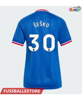 Günstige Manchester United Benjamin Sesko #30 Auswärtstrikot Damen 2026-27 Kurzarm